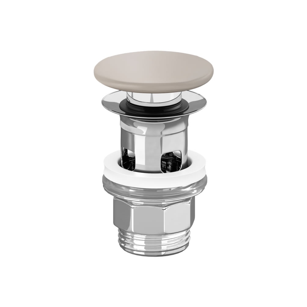 Cutout image of Villeroy & Boch Almond Slotted Click-Clack Basin Waste